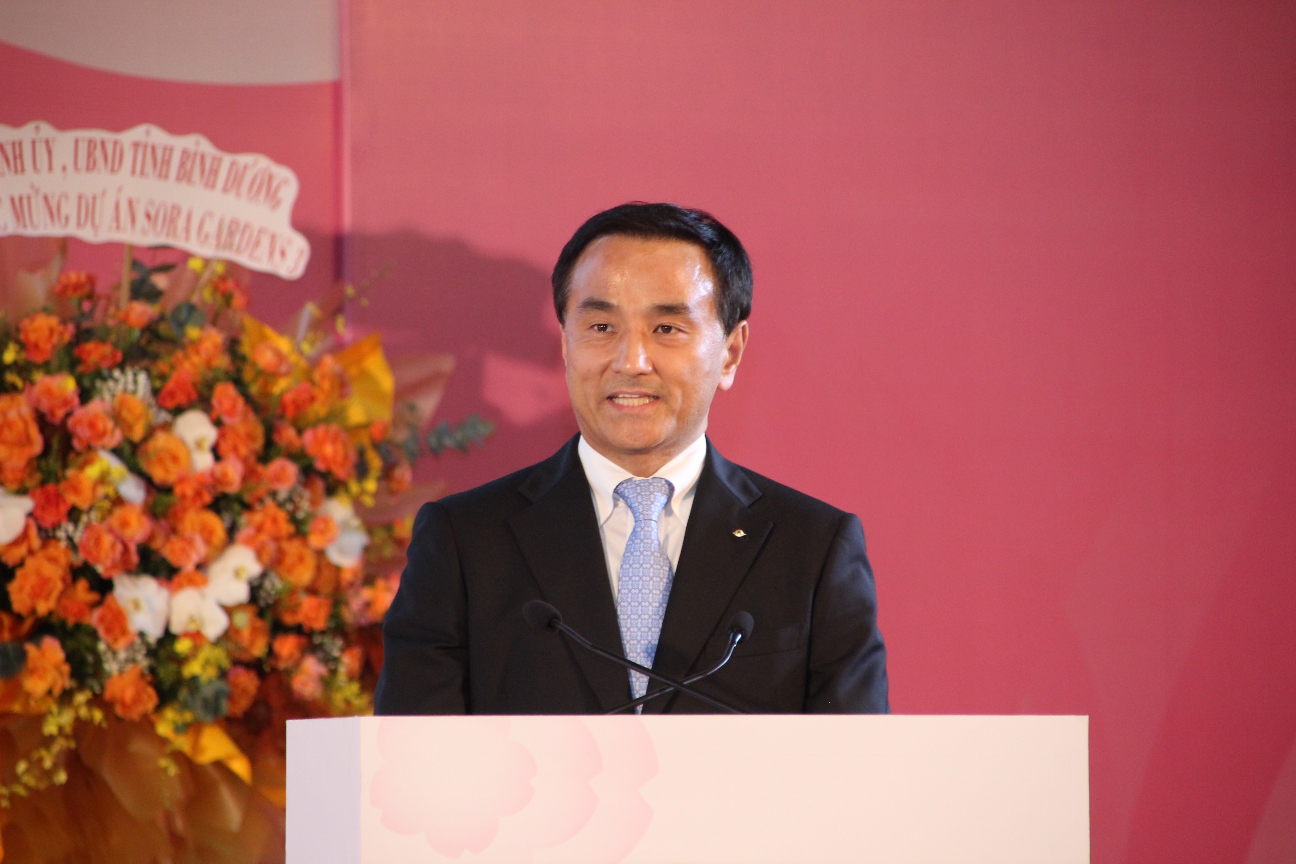 Thống đốc tỉnh Yamaguchi, Nhật Bản phát biểu tại sự kiện 